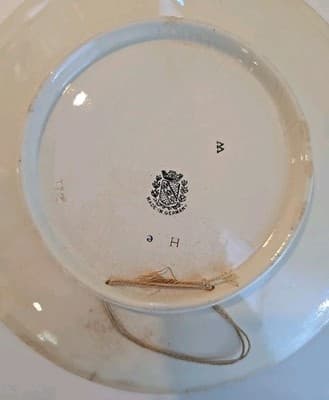 Antique French Faience Sarreguemines Plate w/ Music Notes - Richard Wagner 2H - Thumbnail 7