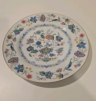 Andrea by Sadek Garden of India China Cake 10.5"Plate & Server Set Japan - Thumbnail 6