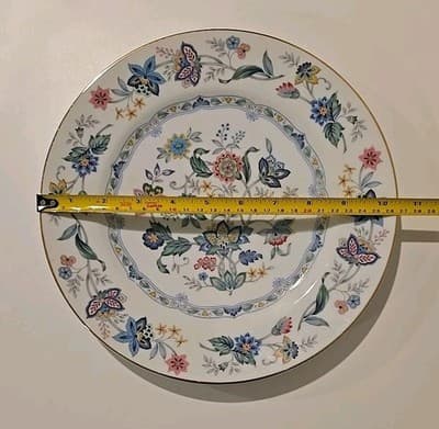 Andrea by Sadek Garden of India China Cake 10.5"Plate & Server Set Japan - Thumbnail 3