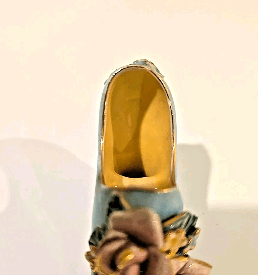 MK Japan Mini Porcelain Women’s High Heel Shoe *Hand Painted 3-1/2” *Excellent + - Thumbnail 8