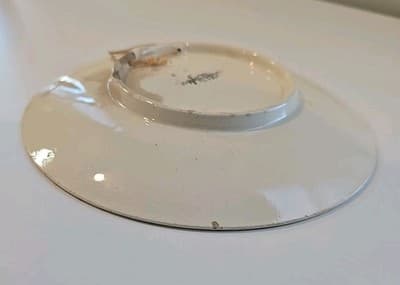 Antique French Faience Sarreguemines Plate w/ Music Notes - Richard Wagner - Thumbnail 10