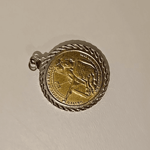 AMERICAN INDIAN RELIEF COUNCIL ~ 2014 SACAJAWEA COIN ~ 19" NECKLACE PENDANT - Thumbnail 6