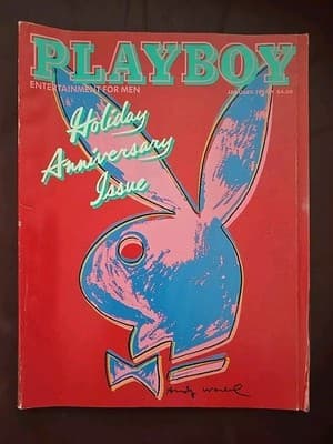 Playboy Magazine January 1986, Sherry Arnett Playmate w/ Dr. Ruth & Jay Leno