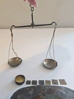 Gold Miners Improved Gold Scale Manufactured Expressively For California 1850 - Thumbnail 3