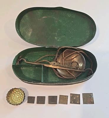 Gold Miners Improved Gold Scale Manufactured Expressively For California 1850 - Thumbnail 4