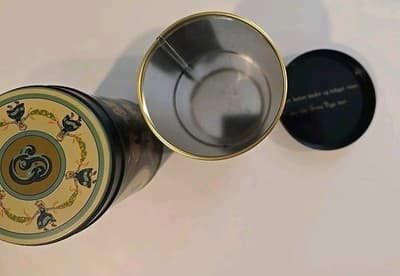 RARE Vintage Irma Girl Danish Cookie Tin Canister Set of 2 - Thumbnail 6