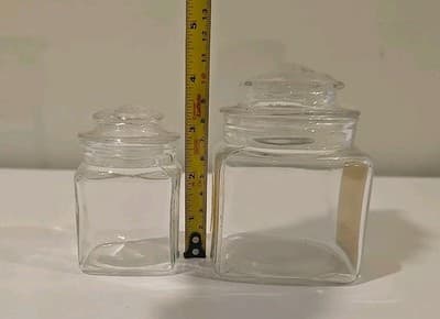 Vintage Pennsylvania Dutch Co Good Luck Hex Candies Jar 6oz & Mini Jar - Thumbnail 5