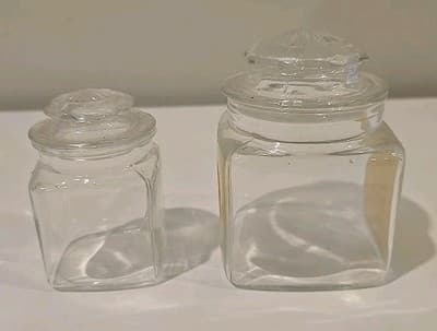 Vintage Pennsylvania Dutch Co Good Luck Hex Candies Jar 6oz & Mini Jar - Thumbnail 4