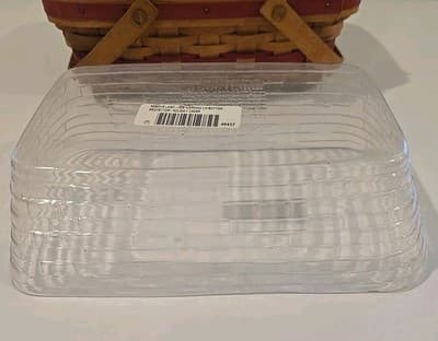 Longaberger 1996 Christmas Holiday Cheer Basket Fabric Liner & Protector - Thumbnail 9