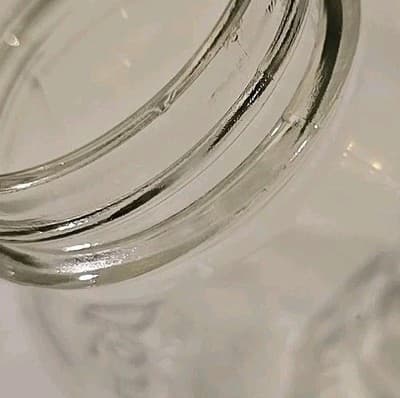 Vintage Kerr Self Sealing Mason Jar Quart Small Mouth Antique Rare US Patent Off - Thumbnail 9