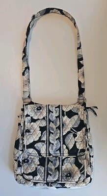 Vera Bradley Hipster Camelia Crossbody Quilted Floral Handbag Purse Bag Retired