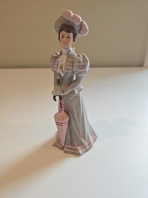 RARE The Society Girl From Gibson Girls The Hamilton Collection 1986 Mint! - Thumbnail 6