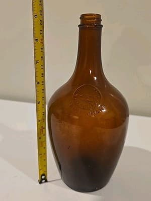 Paul Jones Whiskey Louisville EMB Applied Shoulder Seal Bottle 1890-1930 #7 - Thumbnail 2