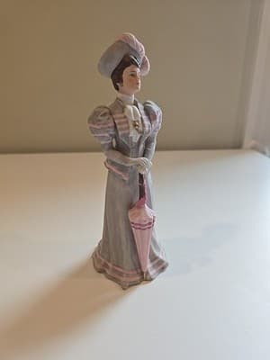 RARE The Society Girl From Gibson Girls The Hamilton Collection 1986 Mint! - Thumbnail 2
