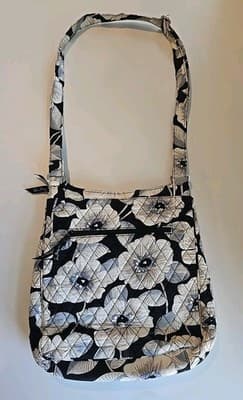 Vera Bradley Hipster Camelia Crossbody Quilted Floral Handbag Purse Bag Retired - Thumbnail 6
