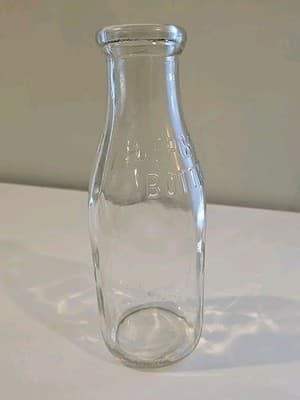 Deposit Bottle Quart Milk Bottle Embossed DEPOSIT BOTTLE In Several Places - Thumbnail 4