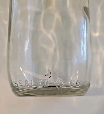 Deposit Bottle Quart Milk Bottle Embossed DEPOSIT BOTTLE In Several Places - Thumbnail 7