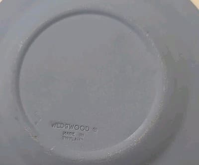 Vintage Wedgwood Jasperware Pale Blue Collectors Society Mini Plate Pin Dish - Thumbnail 2