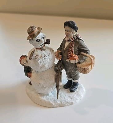 1999 Norman Rockwell - "Gramps Encounters Grmaps" Figurine - Dave Grossman - Thumbnail 3