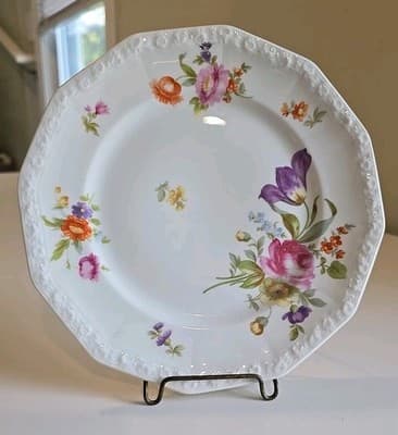 ROSENTHAL MARIA FLOWERS Bread & Butter Plate 7 3/4" Germany