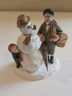1999 Norman Rockwell - "Gramps Encounters Grmaps" Figurine - Dave Grossman - Thumbnail 7