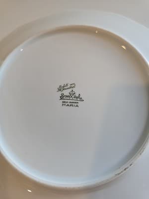 ROSENTHAL MARIA FLOWERS Bread & Butter Plate 7 3/4" Germany - Thumbnail 4