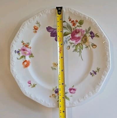 ROSENTHAL MARIA FLOWERS Bread & Butter Plate 7 3/4" Germany - Thumbnail 5
