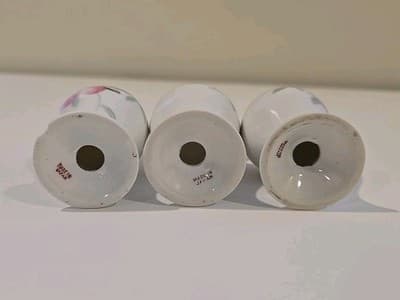 Azalea Salt Pepper Shaker Made in Japan Set of 3 - Thumbnail 4