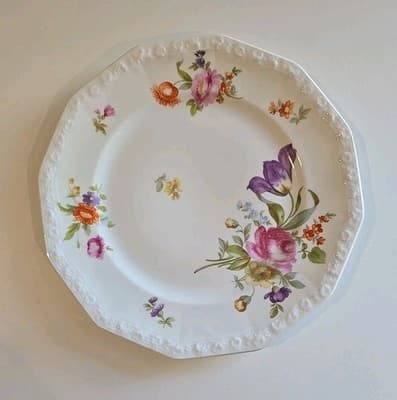 ROSENTHAL MARIA FLOWERS Bread & Butter Plate 7 3/4" Germany - Thumbnail 2