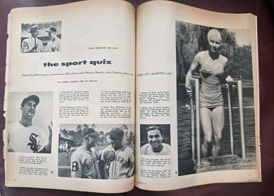 AUG. 1957 SPORT MAGAZINE JOE ADCOCK MILWAUKEE BRAVES COVER - Thumbnail 4