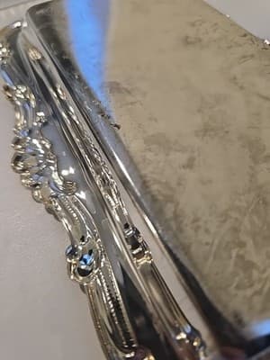 Davco Silver Plated Glass Covered Candy Dish Hong Kong - Thumbnail 6