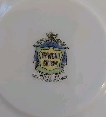 Trimont China Occupied Japan Cup and Saucer - Thumbnail 10