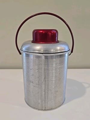 Faris Metal Thermos With Ball Glass Lining - Thumbnail 3