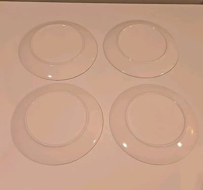 Vtg Taylor Smith Taylor Summer Rose Dinner Plate 10.5" Set of 4 - Thumbnail 7