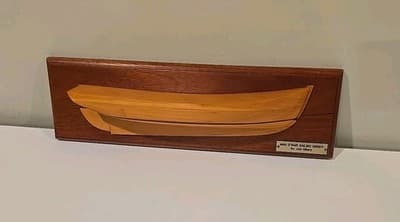 Wooden Joe Albury Man-O-War Sailing Dinghy Joe Albury Brothers MOW Cay - Thumbnail 2