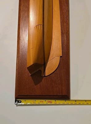 Wooden Joe Albury Man-O-War Sailing Dinghy Joe Albury Brothers MOW Cay - Thumbnail 8