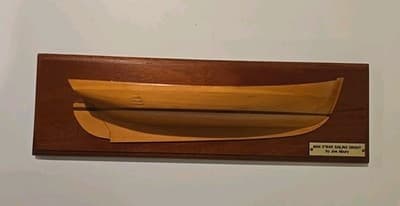 Wooden Joe Albury Man-O-War Sailing Dinghy Joe Albury Brothers MOW Cay - Thumbnail 3