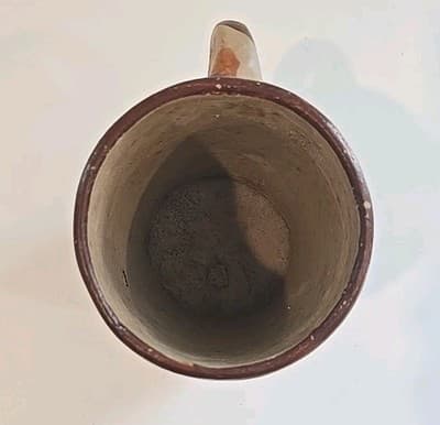 Hand-Crafted Mexico Mug Hand Painted From the 1950's Jalisco - Thumbnail 9