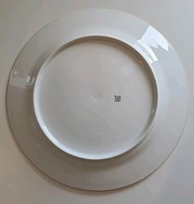 T&V Limoges Black & Gold Encrusted Dinner Plate 10.5" - Thumbnail 3