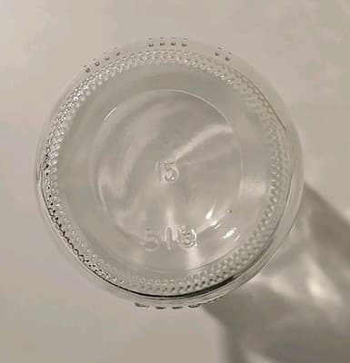 Kerr Glass 8oz Jelly Jar - "Self Sealing" Wide Mouth Mason - Thumbnail 6