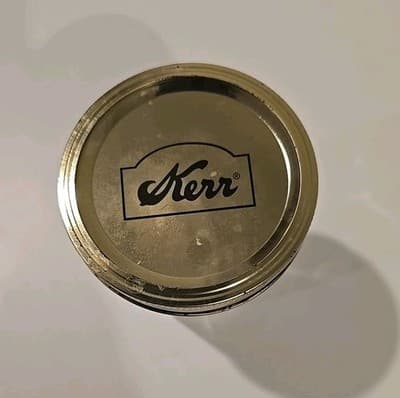Kerr Glass 8oz Jelly Jar - "Self Sealing" Wide Mouth Mason - Thumbnail 10