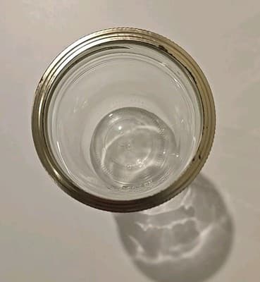 Kerr Glass 8oz Jelly Jar - "Self Sealing" Wide Mouth Mason - Thumbnail 9