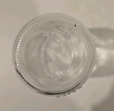 Kerr Glass 8oz Jelly Jar - "Self Sealing" Wide Mouth Mason - Thumbnail 10