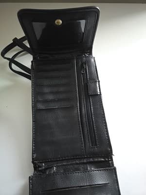 c1990s LIZ CLAIBORNE Small Shoulder Bag Purse Handbag - Thumbnail 8