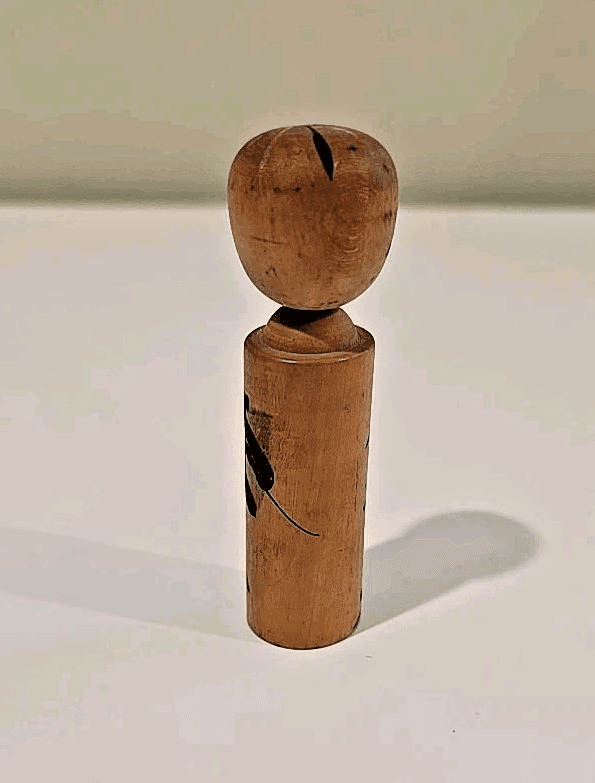 Kokeshi Doll Unique Design Vintage Rare Old Retro 3.5" - Thumbnail 3