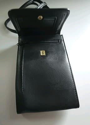 c1990s LIZ CLAIBORNE Small Shoulder Bag Purse Handbag - Thumbnail 5
