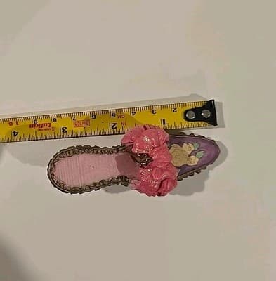 Vintage Resin Victorian Shoe Christmas Ornament Lot Of (3) - Thumbnail 14