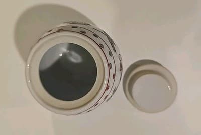Vintage 20th C. Chinese Porcelain Garden Seat Figural Ginger Jar Famille Rose - Thumbnail 6