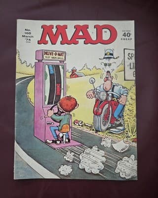 1974 MAD Magazine #165 FN 6.0 Alfred E Neuman Don Martin / The Waltons /Bond 007