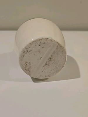 6 inch Brown and Tan Stoneware Jug Pottery - Thumbnail 7
